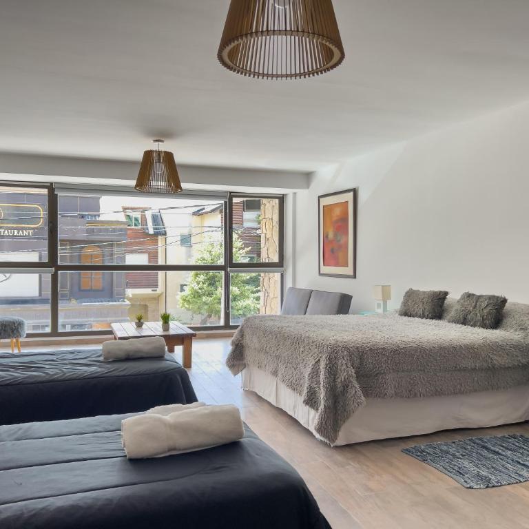 Departamento 6 P Centrico - Estudio con 1 cama grande - 6