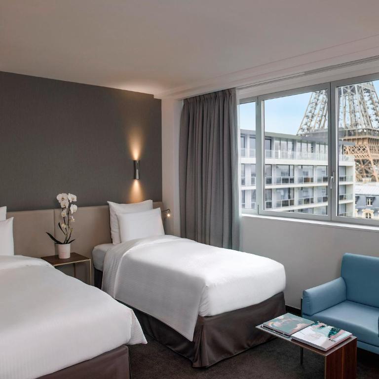 Pullman Paris Tour Eiffel - Chambre Lits Jumeaux Supérieure - Vue sur Tour Eiffel - 3