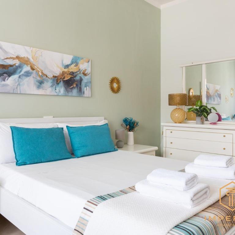 Imperium Aquaeductus - 5 min Metro, 8 Pax, 4 BDRM, 2 baths, A-C, park view - Appartamento con 4 Camere da Letto e Balcone - 9