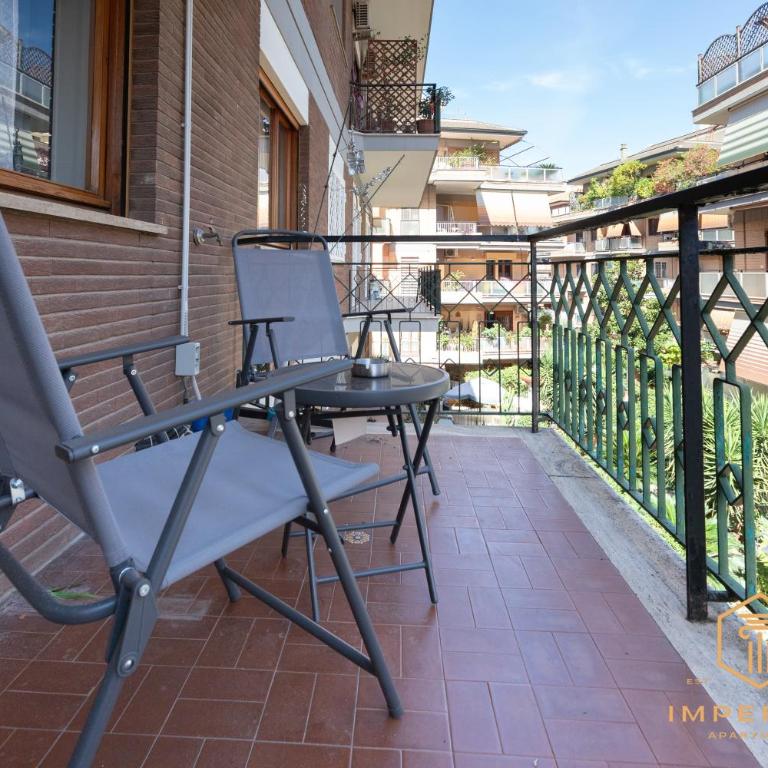 Imperium Aquaeductus - 5 min Metro, 8 Pax, 4 BDRM, 2 baths, A-C, park view - Appartamento con 4 Camere da Letto e Balcone - 29
