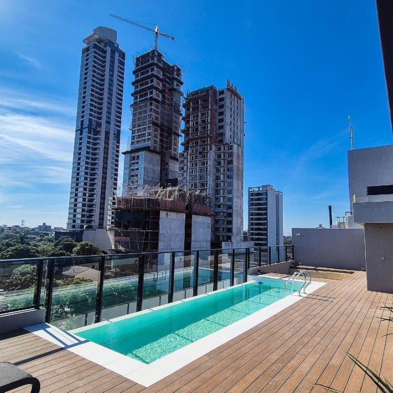 1D moderno • Centro financiero • Wi-Fi & A/C - Apartamento de 1 dormitorio - 15