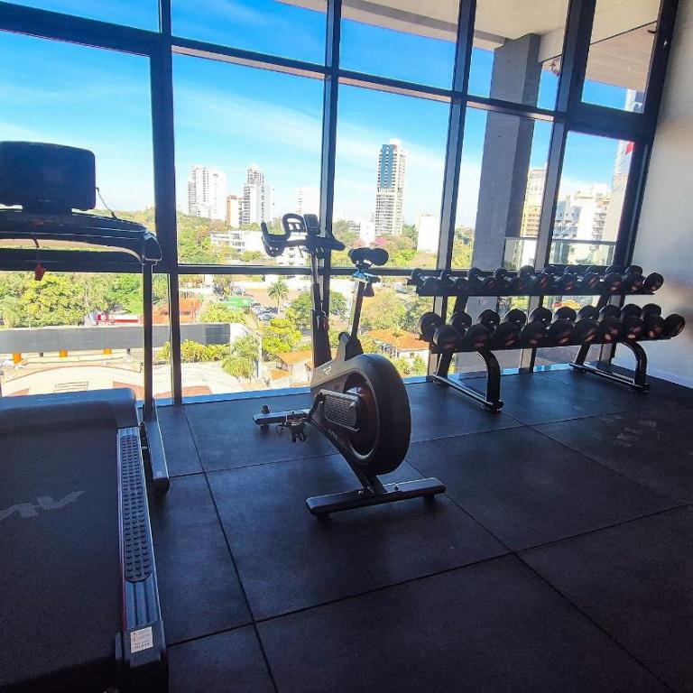 1D moderno • Centro financiero • Wi-Fi & A/C - Apartamento de 1 dormitorio - 28