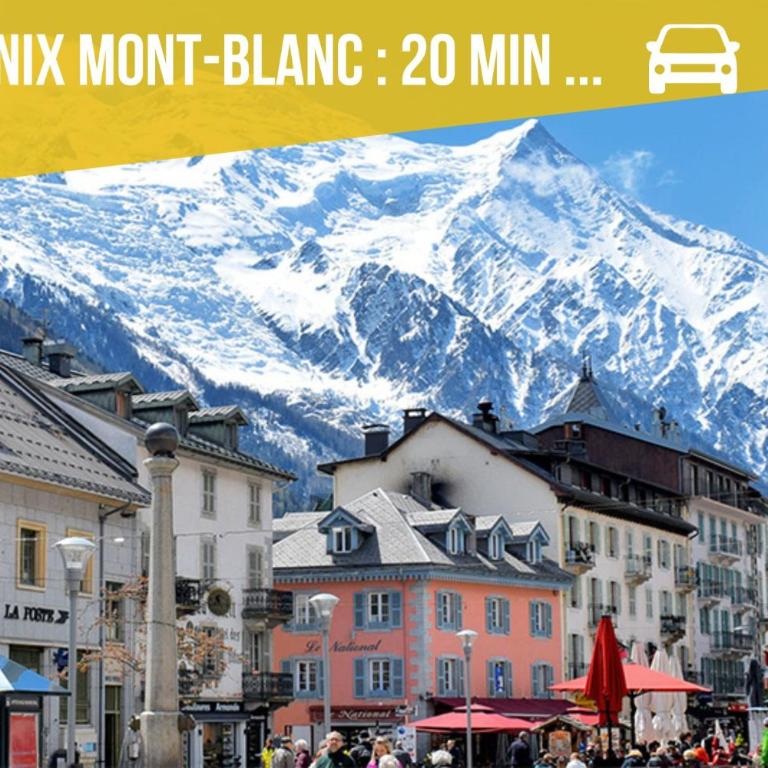 Duplex Sallanches - Terrasse, Centre & Parking by AlpenlySallanches - Appartement 3 Chambres - 15