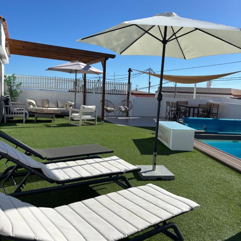 Private pool, parking, BBQ in the South of GC - Casa de 3 dormitorios - 11