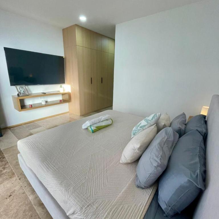 Estudio moderno con alberca - Centro - Apartamento de 1 dormitorio - 14