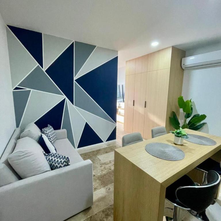 Estudio moderno con alberca - Centro - Apartamento de 1 dormitorio - 12