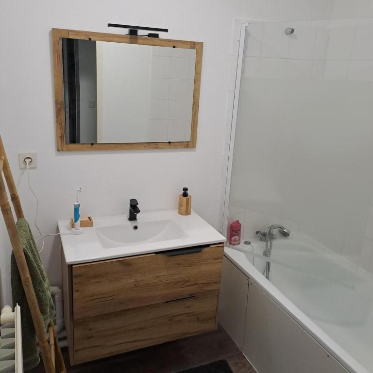 Appartement Proche Gare et Circuit 24h - Appartement 1 Chambre - 7