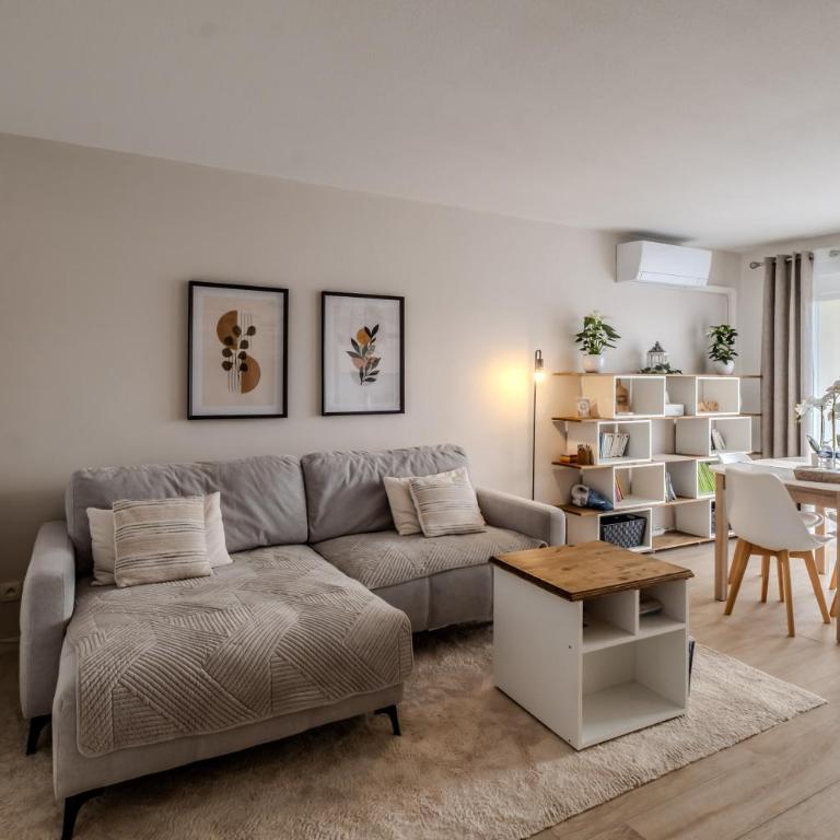 La Résidence Fleurie, vue sur le Lac Léman - Apartment mit 1 Schlafzimmer - 1