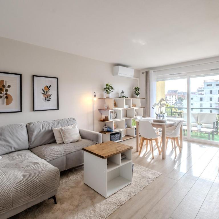 La Résidence Fleurie, vue sur le Lac Léman - Apartment mit 1 Schlafzimmer - 4