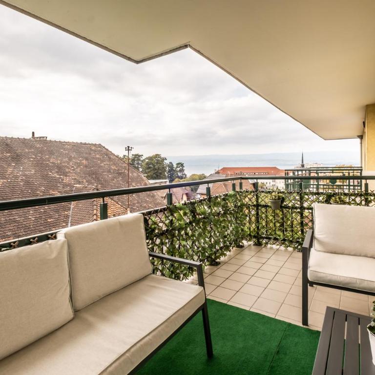 La Résidence Fleurie, vue sur le Lac Léman - Apartment mit 1 Schlafzimmer - 37