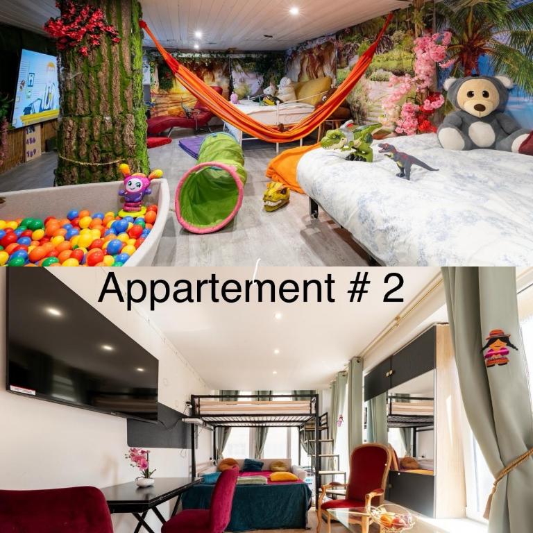 Bundle 2 Apparts, 12 person - Parking, station, beach - Appartement - Rez-de-Chaussée - 1