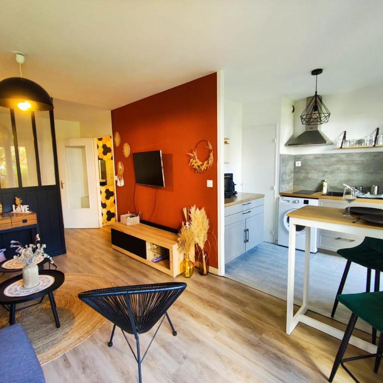 Suite Drop and Dodo - 2 personnes - Colombier Arsenal - Second Lodge - Rennes - One-Bedroom Apartment - 8