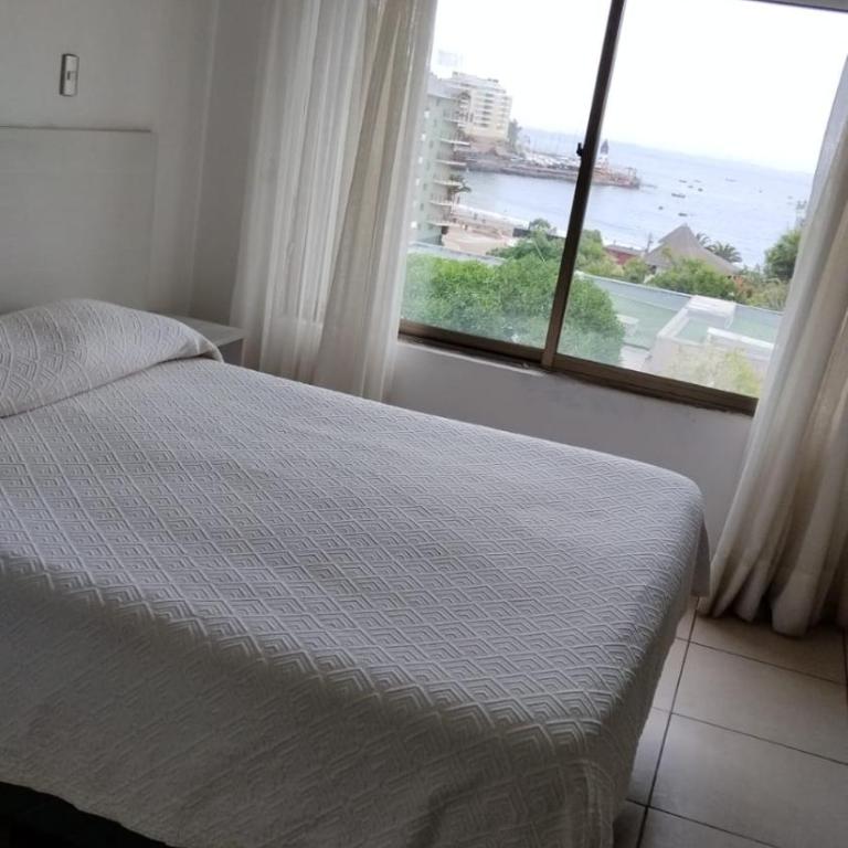 Hotel Carande, Papudo - Double Room with Sea View - 4
