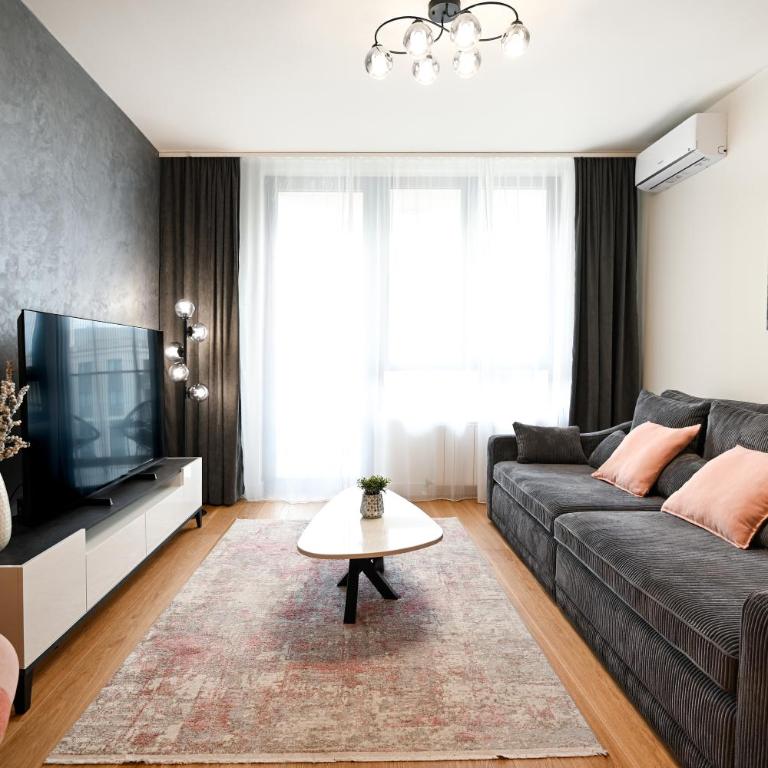Modern LINA Apartment at Belgrade Waterfront Garage - One-Bedroom Apartment - 4