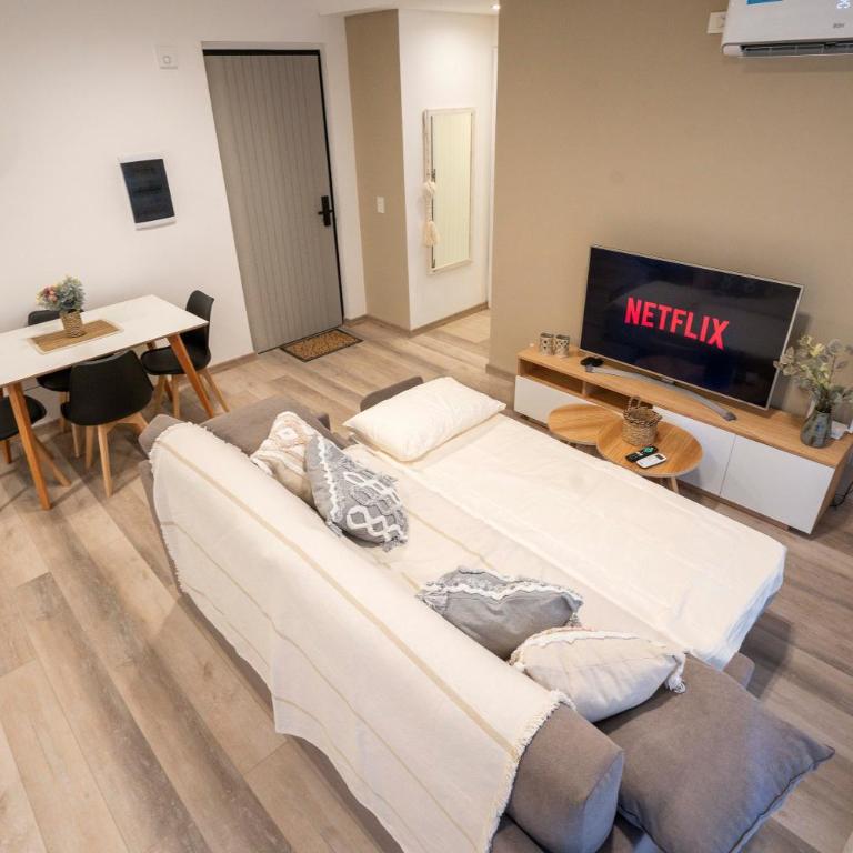 Cómodo, con cochera cerca del hospital italiano - Apartamento de 1 dormitorio - 37
