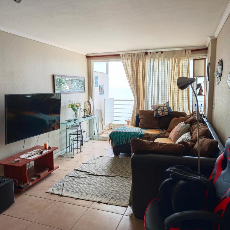 Concon vista al mar en Costa Lilenes hasta 6 personas - Two-Bedroom Apartment - 10