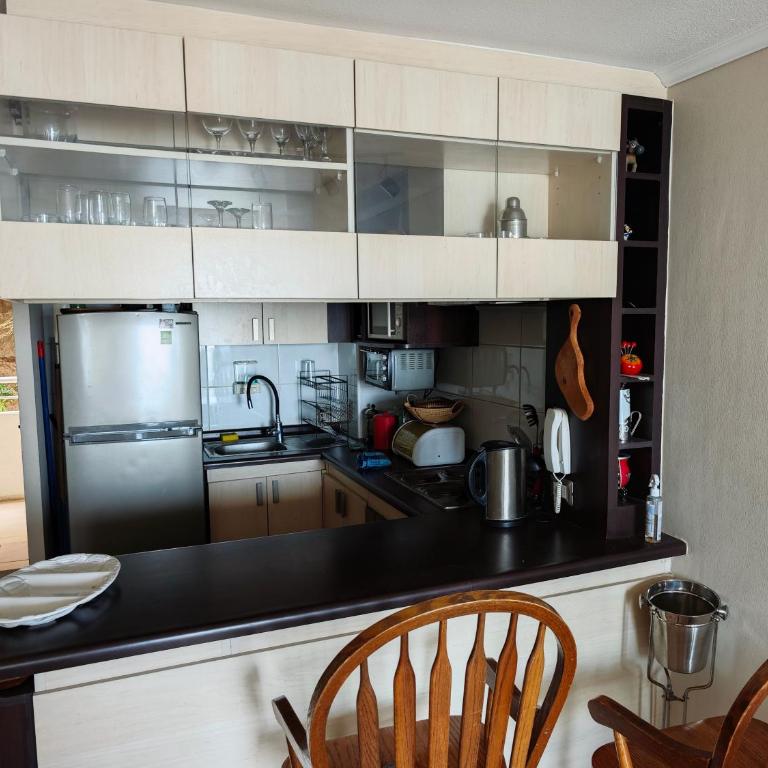 Concon vista al mar en Costa Lilenes hasta 6 personas - Two-Bedroom Apartment - 11