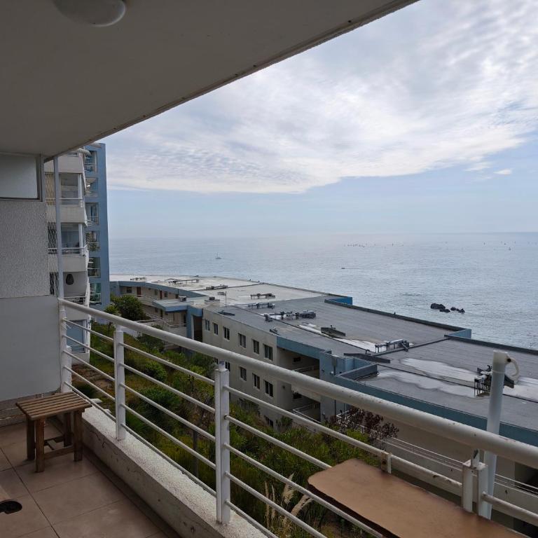 Concon vista al mar en Costa Lilenes hasta 6 personas - Two-Bedroom Apartment - 13
