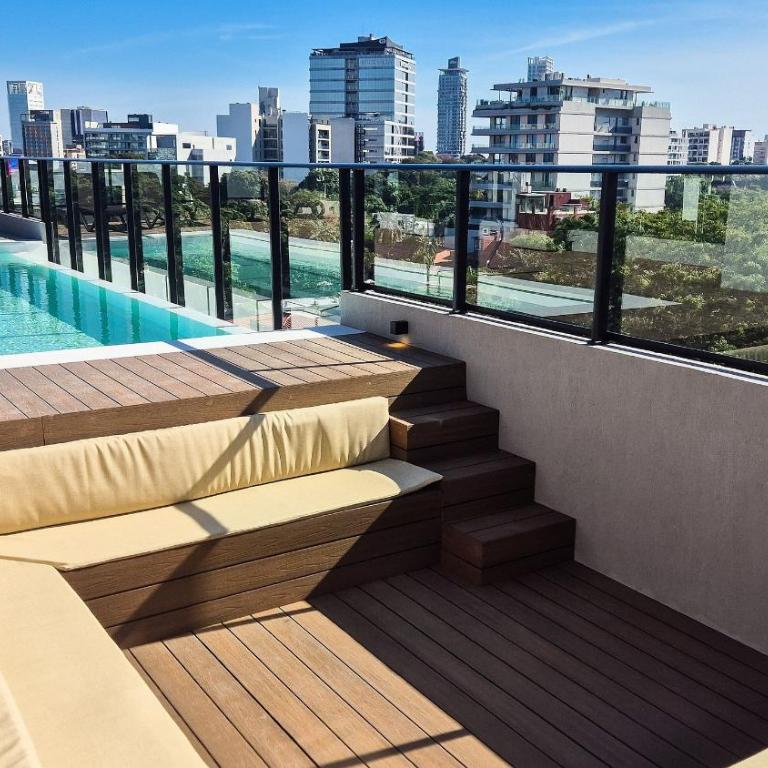 Dpto totalmente amoblado en zona corporativa - Apartamento - 32