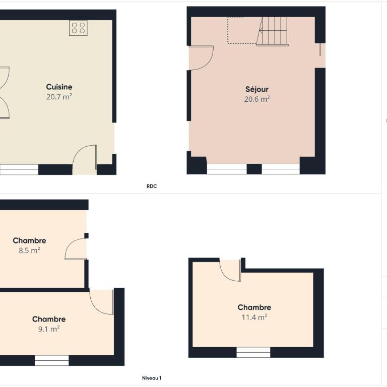 250m de la plage - maison pour 6 adultes 2 enfants - Maison de Vacances - 21