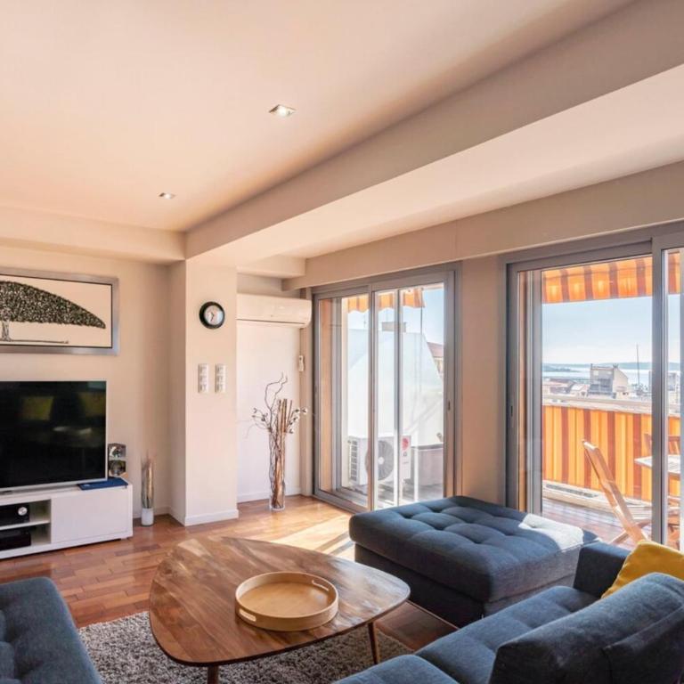Wonderful sea-view 5-room apartment - Appartement - 6
