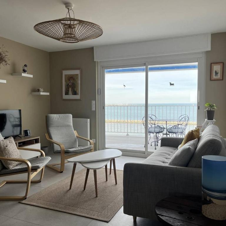 AS21932 - Appartement P3 magnifique Vue Mer en dernier étage sur le Front de Mer - Apartment mit Meerblick - 2