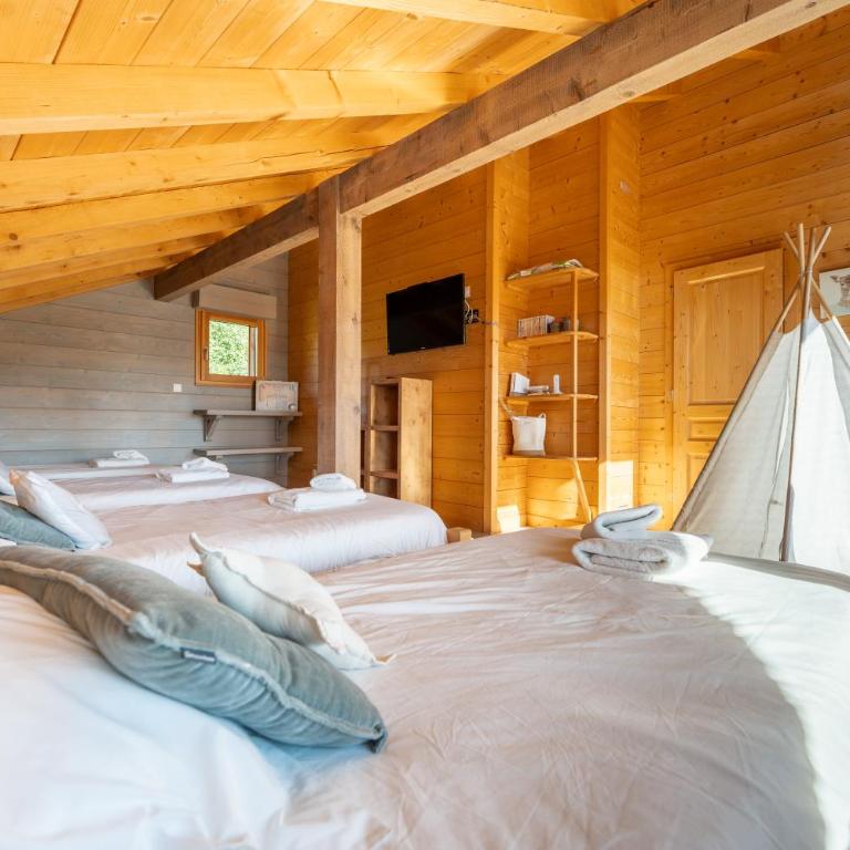 Chalet des Cîmes, chaleureux avec jacuzzi et sauna - Chalet - 13