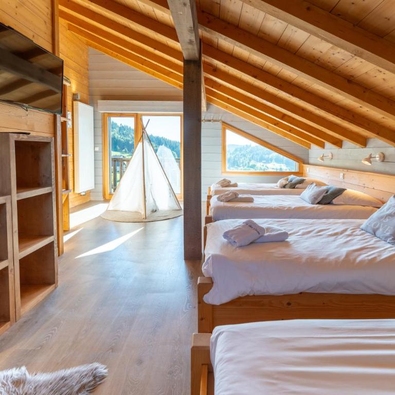 Chalet des Cîmes, chaleureux avec jacuzzi et sauna - Chalet - 68