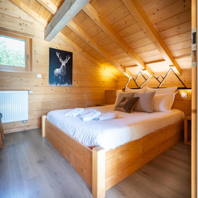 Chalet des Cîmes, chaleureux avec jacuzzi et sauna - Chalet - 54