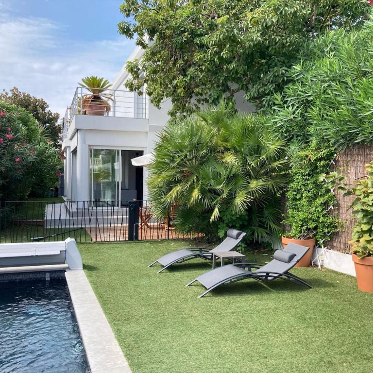 Beautiful Villa, 8p, comfort, quiet, beaches and center - Villa avec Piscine Privée - 23