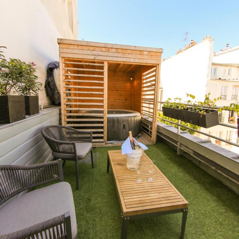 L'Empire Paris - Louvre - Suite « Joséphine » avec Terrasse et Jacuzzi - 9