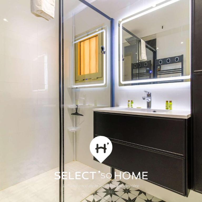 SELECT' - Appartement avec vue mer, sur les hauteurs du centre-ville avec parking privé - DOLCE VITA - Appartement - Vue sur Mer - 9
