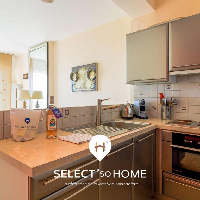 SELECT'soHOME - Vue mer exceptionnelle - Studio sur la plage avec parking privé ! - FREGATE-04 - Studio - Vue sur Mer - 3