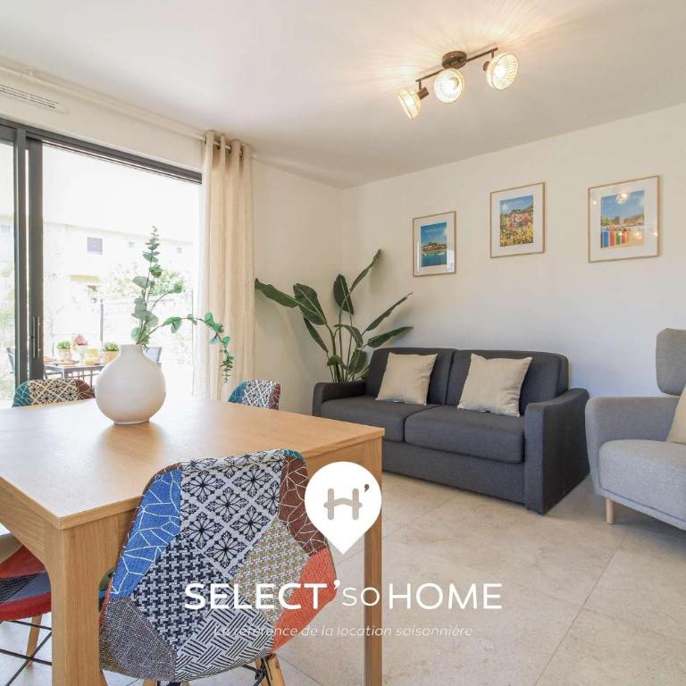 SELECT'soHOME - Superbe appartement pour 4 personnes à deux pas de la plage et des commerces de la Favière ! - ILOA-B01 - One-Bedroom Apartment with Terrace - 4