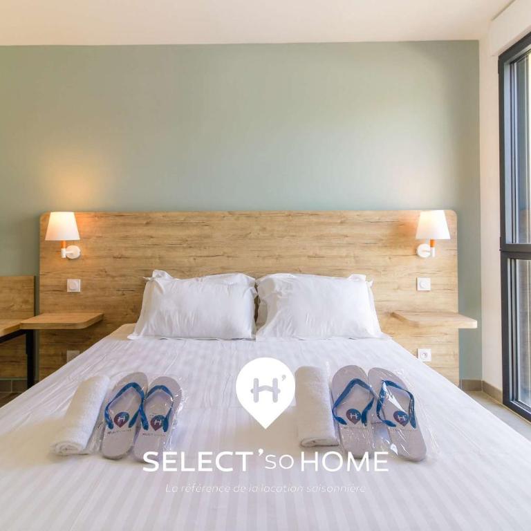 SELECT'soHOME - Appartement à deux pas de la plage de La Favière et de ses commences avec parking privé pour 6 personnes ! - ILOA-C11 - Appartement 2 Chambres - 1