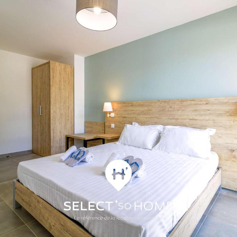 SELECT'soHOME - Appartement à deux pas de la plage de La Favière et de ses commences avec parking privé pour 6 personnes ! - ILOA-C11 - Appartement 2 Chambres - 7