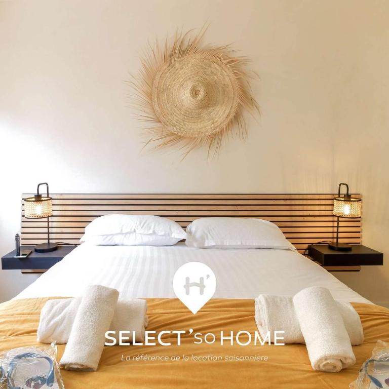 SELECT'soHOME - Duplex avec terrasse pour 4 au cœur du village historique de Bormes-les-mimosas ! - IRUNDA - Appartement 2 Chambres - 7