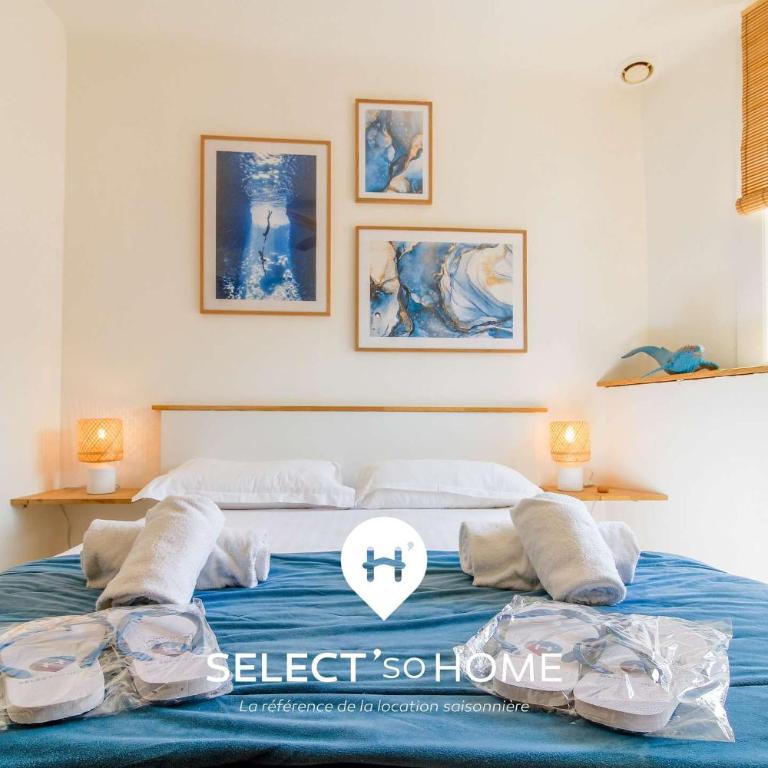 SELECT'soHOME - Duplex avec terrasse pour 4 au cœur du village historique de Bormes-les-mimosas ! - IRUNDA - Appartement 2 Chambres - 11