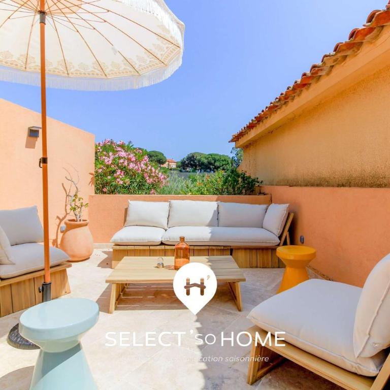 SELECT'soHOME - Duplex avec rooftop à Saint-Clair au Lavandou à quelques pas de la plage - PARCFO-16 - Appartement avec Terrasse - 10