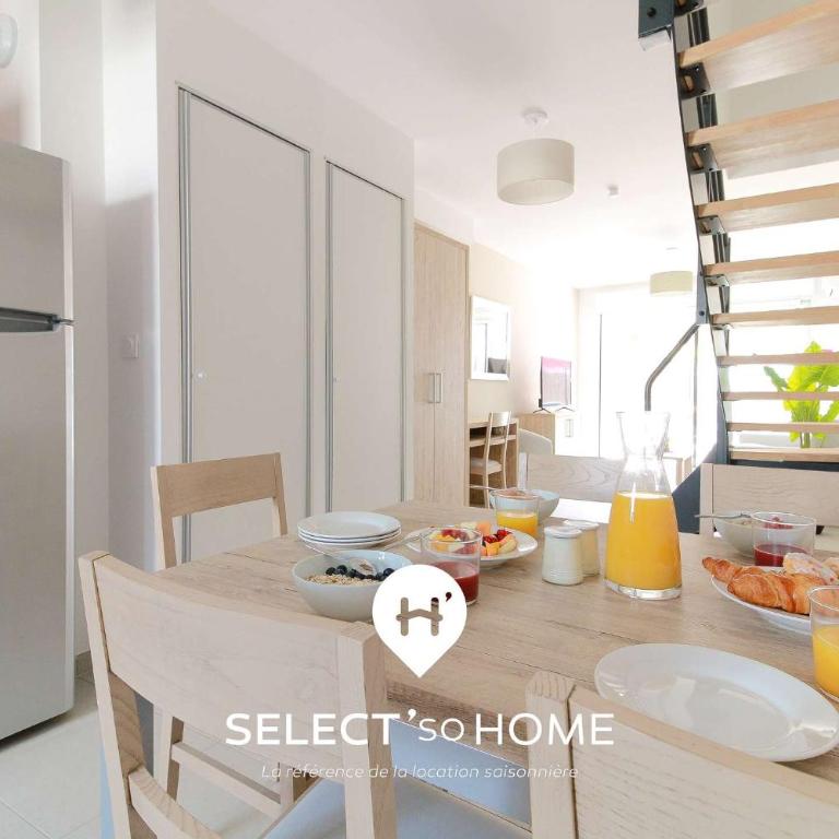 SELECT'soHOME - Résidence Le Poséidon - Appartement en Duplex avec parking privé et piscine ! - POS-F - Appartement 2 Chambres - 4