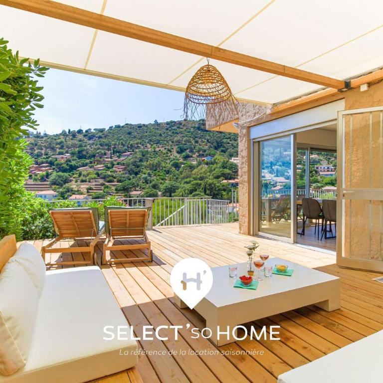SELECT'soHOME - Splendide Mazet avec vue mer à La Fossette - SOLE&MARE - Appartamento con Terrazza - 15