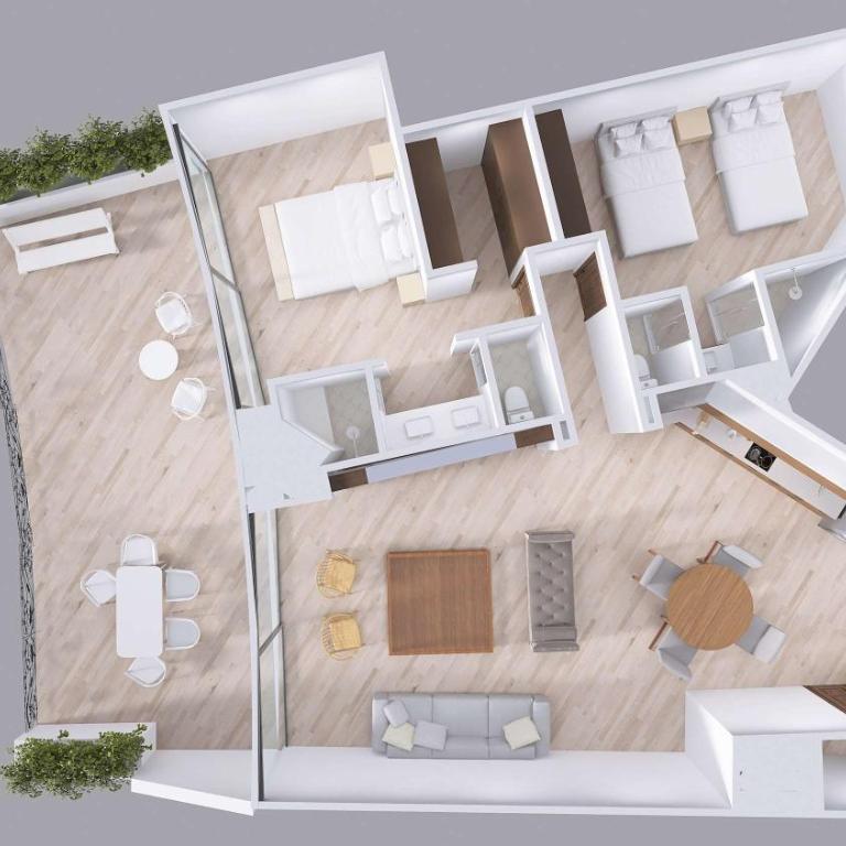 Capitalia Ocean Views Rooftop Grill & Gym - Apartamento - 35