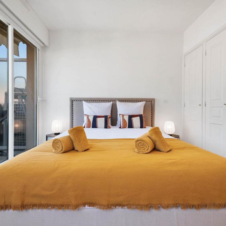 Queen Garden V, Charmant 2 pièces centre ville, AC, vue mer - Apartment mit 1 Schlafzimmer - 9