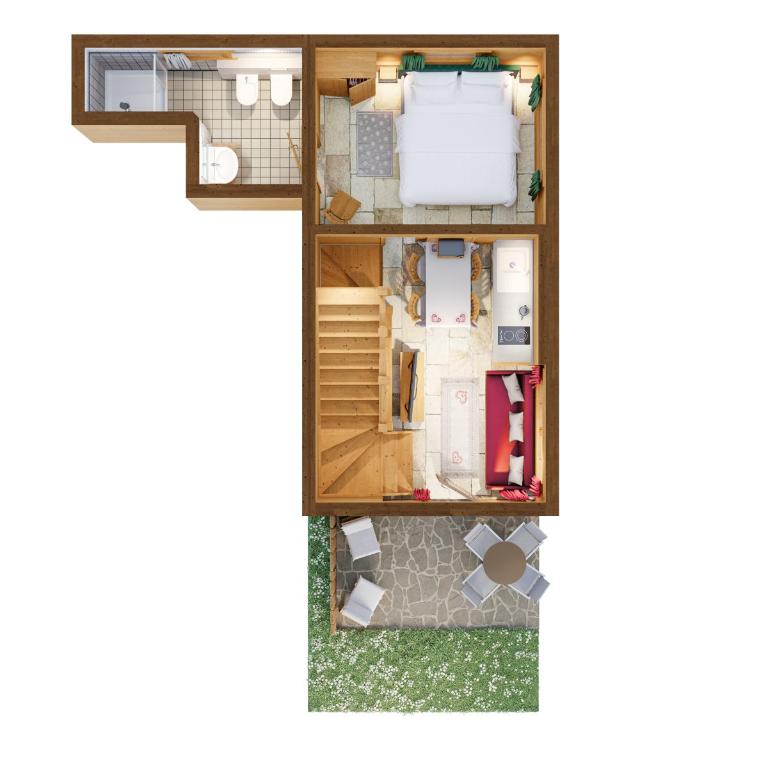 Park Chalet Village - Romantic Chalet (2 Adults) - 3