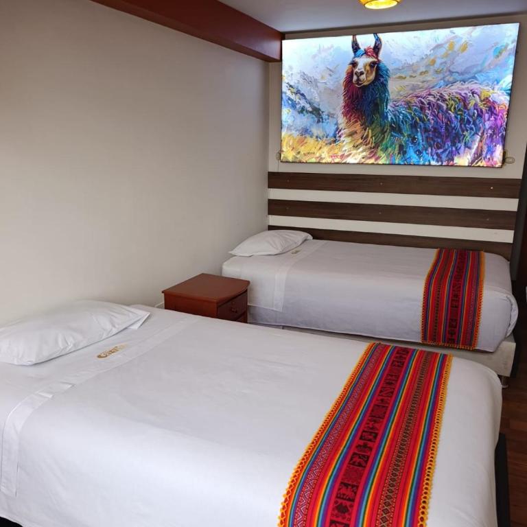 Mirador All Sur Cusco - Habitación Doble - 2 camas - 3