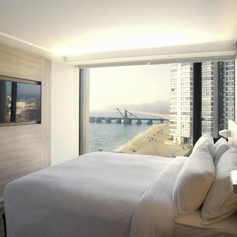 Pullman Vina del Mar San Martin - Habitación Doble Deluxe con vistas al mar - 3