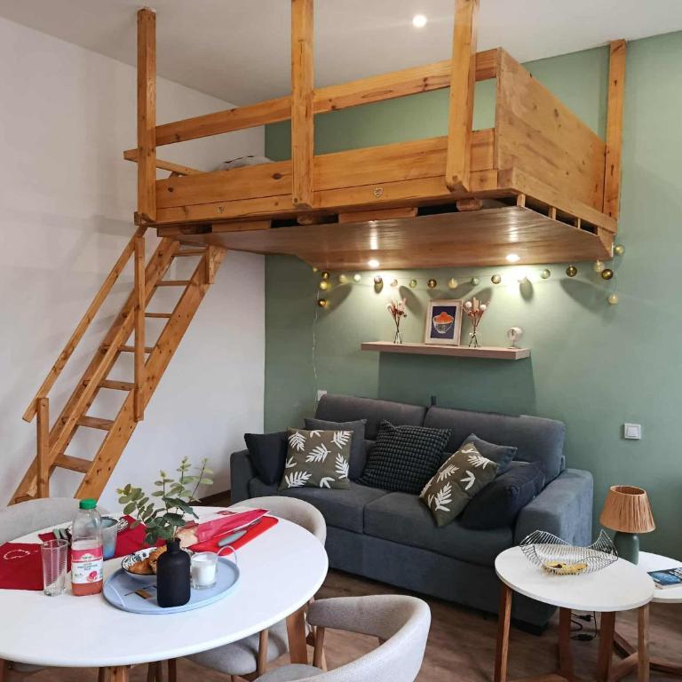 secteur plage Malo, Rénové, capacité 2 ou famille 4 personnes, Mezzanine pour les enfants - Apartment mit 1 Schlafzimmer - 28