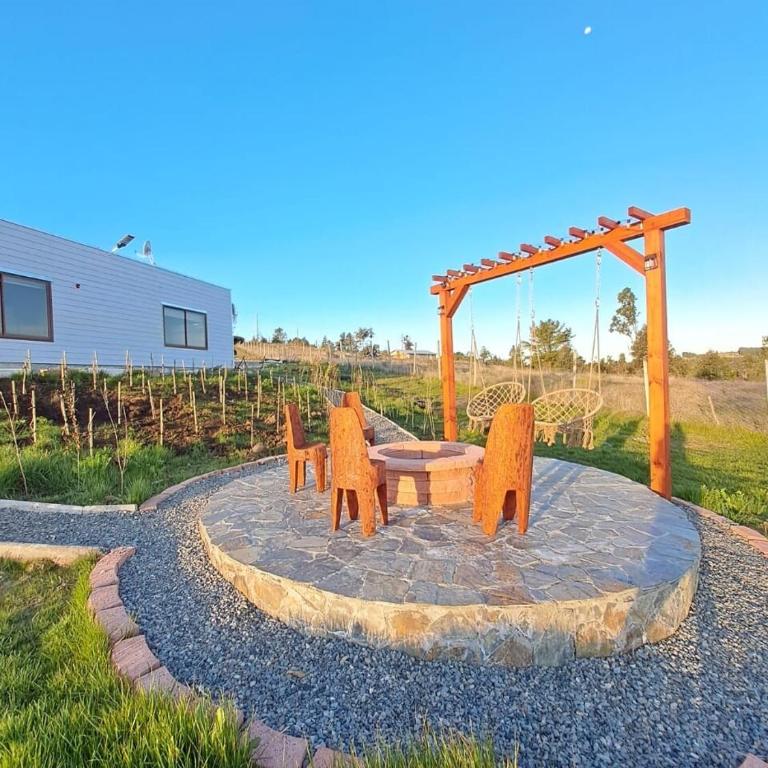 Quillon Cabaña Privada Vista al Valle - Four-Bedroom Vacation Home - 56