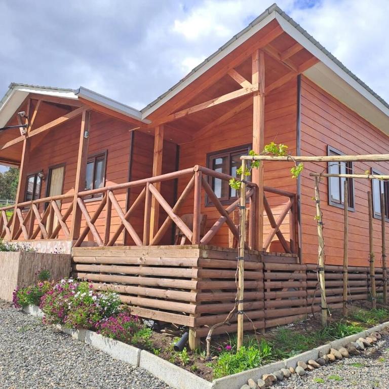 Quillon Cabaña Privada Vista al Valle - Four-Bedroom Vacation Home - 15