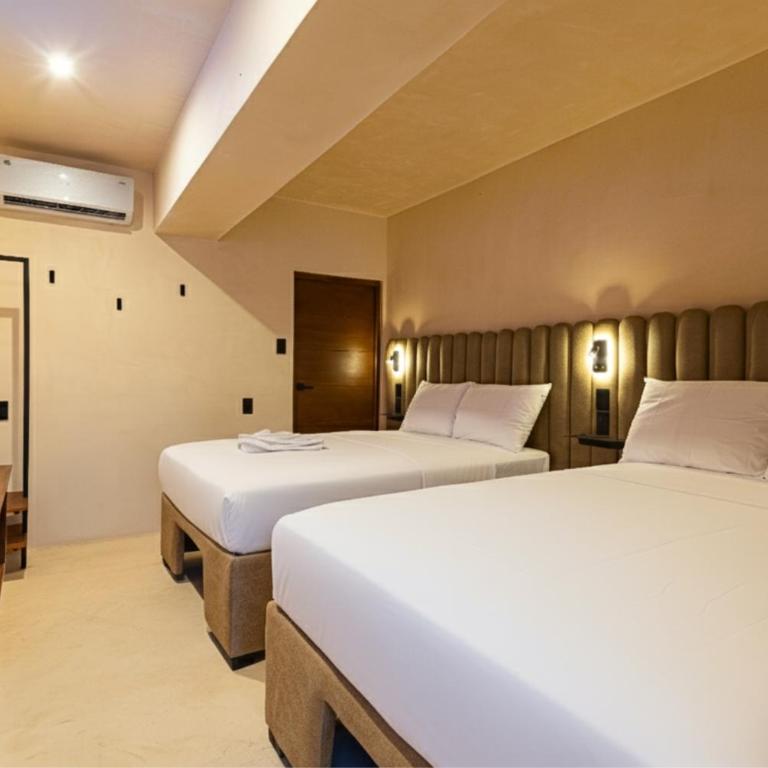 Hotel Pakal 58 Centro - Habitación Doble - 2 camas dobles - 1